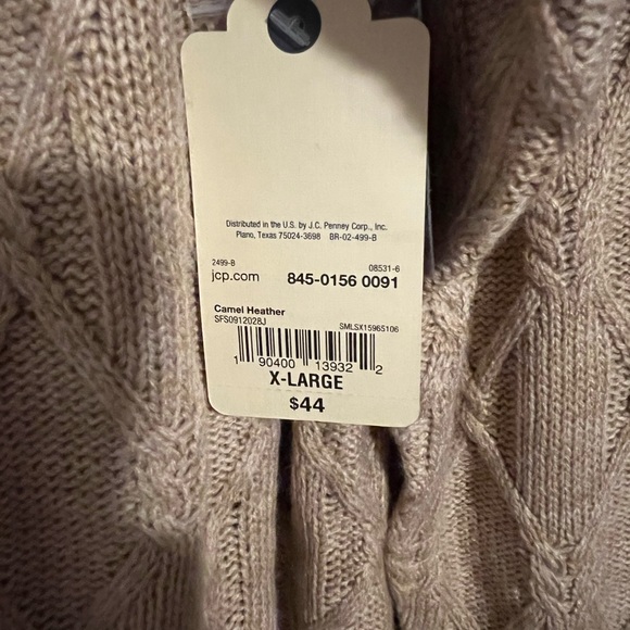 Tan St. John Bay Sweater - Picture 3 of 4